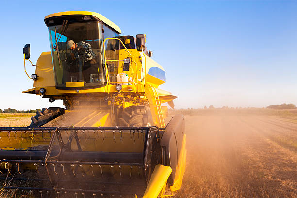 Exemple d'application des plastiques techniques sur machine agricole